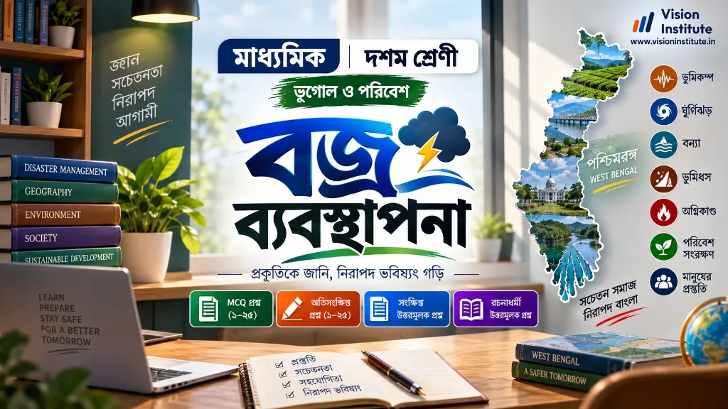 দশম শ্রেণীর ভূগোল বর্জ্য ব্যবস্থাপনা - সম্পূর্ণ প্রশ্নোত্তর ও সাজেশন | Class 10 Geography Chapter 4